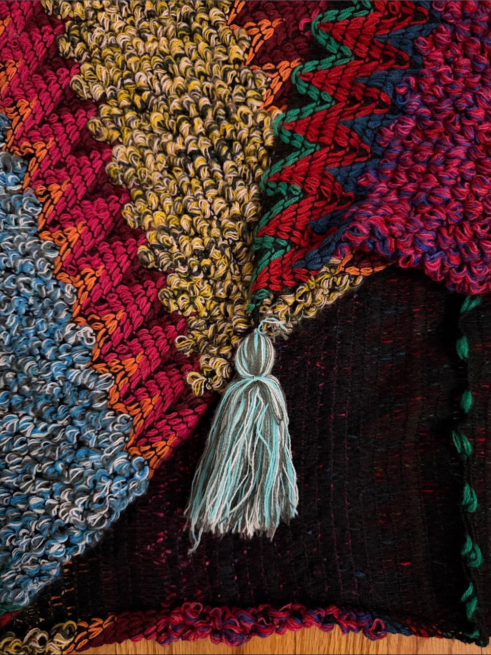 Desert Dreams Crochet Ruana from Three Birds Nest - Picture 4 of 9